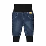 Steiff Unisex Baby Hose Jeans Wirk, Mood Indigo, 92 EU