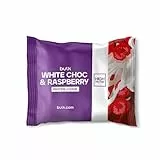 Bulk Protein Cookie, Kekse, Weiße Schokolade und Himbeere, 12 Stück, Verpackung Kann Variieren
