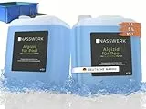 NASSWERK® Algizid für Pool flüssig 10l | Algenvernichter Pool um grünes Poolwasser klar bekommen | Pool Algenvernichter mit Klareffekt | Anti Algen Pool | Antialgenmittel Pool | Algenmittel Pool