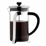 Café Olé MODE Kaffeebereiter aus Glas – 1000 ML, 8 Mokkatassen / Demitasse