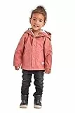 first instinct by killtec Kinder Softshell Jacke mit Kapuze FIS 23 MNS SFTSHLL JCKT, rosenholz, 122/128, 37901-000