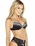 Sylvie Flirty Lingerie Damen BH Adina Schwarz, 70C