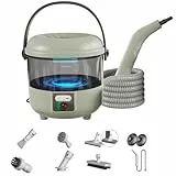 Dampfreiniger, 2500W Leistungsstarker Dampfreiniger Handgerät mit 6 Bürstenköpfen, Mehrzweck Steam Cleaner für die Tiefenreinigung von Polstermöbeln, Auto, Küche, Bad,Fliesen
