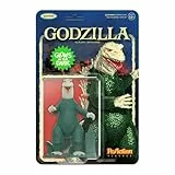Super7 Toho Reaction Figures - Godzilla Model Kit (Glow) Action Figure