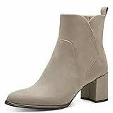 MARCO TOZZI Damen 2-25095-41 Stiefelette, Taupe, 40 EU