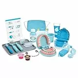 Melissa & Doug Super Smile Zahnarzt Spielset - 26-teiliges Set mit umfangreichem, realistischem Zubehör für fantasievolles Rollenspiel, für Kinder ab 3 Jahren