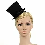 Gadpiparty Top-hat-kostüm Cosplay Party Hut Kopfschmuck Mini-Glitzer-Zylinder-Stirnband Zylinder Kostüm Kleines Zylinder-Stirnband Party-Zylinder Europäisch Und Amerikanisch Bankett Zubehör