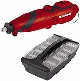 Einhell Schleif- und Gravurwerkzeug TC-MG 135 E (135W, 10000-32000 1/min Drehz., Teleskopstativ, flex. Welle, inkl. Zubehör und Aufbewahrungskoffer)