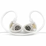 Truthear Gate In-Ear-Kopfhörer, dynamischer Treiber, 3,5 mm, austauschbares Kopfhörerkabel, ohne Mikrofon, Weiß