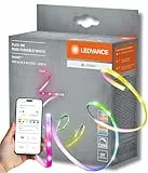 LEDVANCE SMART MATTER FLEX LED-Streifen, 2M, RGBTW für die Farben Rot, Grün, Blau und Tunable White für Weißtöne (warmweiß bis kaltweiß), Steuerung über Matter-kompatible Smart-Home-Systeme, dimmbar