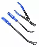 Flaconi 3PCS Demontage Werkzeug Auto,Türverkleidung Werkzeug,Auto Demontage Werkzeug,Innenverkleidung Werkzeug,Geeignet für Entfernen von Clips,Türverkleidungen,Armaturenbrettern (Blau)