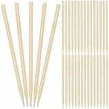 30 Stück Holzstifte Für Kratzbilder, Kratzbildstäbe Aus Holz, Bastelstäbchen, 12 Cm Lange, Robuste Kratzbildstifte Für DIY-Kunstprojekte Zu Weihnachten Und Thanksgiving