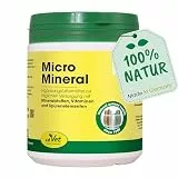 cdVet MicroMineral Hund & Katze 500g - Nahrungsergänzung für Haustiere mit Mineralstoffen und Spurenelementen wie Magnesium und Calcium sowie Vitaminen