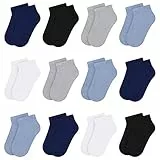 Libella 12er Kinder Jungen Sneaker Socken Kids Füßlinge Sneakersocken bunt 2116 35-38