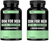 DIM für Männer 300 mg, unterstützt den Hormonhaushalt und die Vitalität, steigert die Fitness ,2pcs
