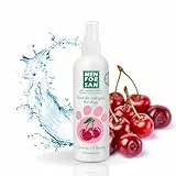 MENFORSAN Eau de Cologne für Hunde | Kirsche | Intensiver und erfrischender Duft | Deodorierende Wirkung | Mit sehr milden Inhaltsstoffen, die die Haut NICHT reizen | Mit neutralem pH-Wert | 125 ml