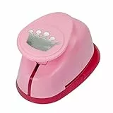 efco 1791508 Krone Motivstanzer M, Kern: Metall, rosa, 7,5 x 5 x 5 cm
