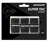 Dunlop Unisex Super Tac Overgrip Griffband, Schwarz, 3 Stück