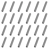 ECSiNG 100 Stück 9,4 X 1,7 mm Passstifte mit Schlitz Federspannstifte Spannstifte Auto Klappschlüsselblatt Befestigungsschrauben Edelstahl