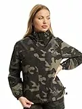 Brandit Women Summer Frontzip Windbrea, Farbe: darkcamo, Größe: XL