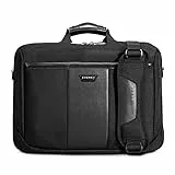 Everki Versa – Premium Laptoptasche für Notebooks bis 17,3 Zoll (43,9 cm) mit patentiertem Ecken–Schutz–System, durchdachtem Fächer-Konzept und weiteren hochwertigen Funktionen, Schwarz