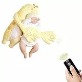 Baby-Schnullerspielzeug, interaktives elektronisches Haustier-Plüschspielzeug, niedliches Tier-Plüsch-Spielzeug für Mädchen und Jungen, beruhigendes Spielzeug für Kleinkinder, Geburtstag, Mutter