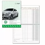 SIGEL FA514 Fahrtenbuch für PKW und LKW, A5, 64 Seiten - für Deutschland und Österreich, vom Finanzamt anerkannt, aus nachhaltigem Papier