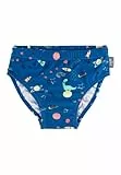 Sterntaler Badehose Weltraum Print - UV-Schutz 50+ Schwimmhose mit Windeleinsatz bis Größe86/92 - Jungen Badehose mit Kordel zur Weitenregulierung, Schwimmbekleidung, königsblau, Größe 92
