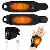 Handgelenk Massagegerät - Elektrische Handmassagegeräte, Hand Massagegerät mit wärmefunktion und vibration, Handgelenk Bandagen, linderung Sehnenscheidenentzündung Handgelenk, für Linke Rechte Hand