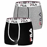 FILA Herren Fi/1bc/Fu5040x2 Boxershorts, Ng., XXL EU