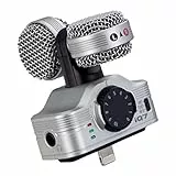 Zoom iQ7 Mitte-Seite Stereo Mikrofon für iPhone & iPad – Hochwertige Musik- und Tonaufnahmen unterwegs, Video & Podcasts