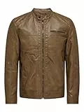 ONLY & SONS Herren ONSAL PU NOOS OTW Jacke, Monks Robe, M