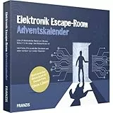 FRANZIS 67154 - Elektronik Escape Room Adventskalender, 24 Tage elektronischer Rätselspaß, ohne Löten, inkl. 40-seitigem Begleitbuch