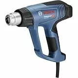 Bosch Professional Heißluftgebläse GHG 23-66 (Leistung 2.300 Watt, Temperaturbereich 50-650 °C, Display, inkl. 2 Düsen, WerkzeugHandwerkoffer)