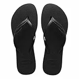 Havaianas – Fantasia, bequeme, strapazierfähige und elegante Flip-Flops, mit Metallic-Streifen und seitlicher Kreuzung, Damen
