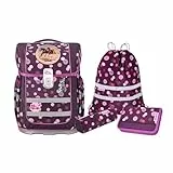 McNeill Schulranzen-Set COMPACTO, 5tlg. - Kollektion 2024 (RUBY)
