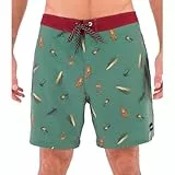 Hurley Men's Phantom-ECO Classic 18' Board Shorts, MALVERDE, 38