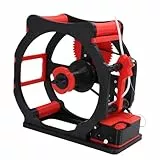 Hyuduo 3D-Drucker-Filament-Respooler, Elektrischer Spulenwickler mit Auto-Stopp-Sensor und Einstellbarer Geschwindigkeit, Passend für 1 Kg PLA PETG TPU Nylon, für 3D (EU-Stecker)