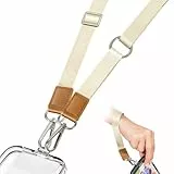 DOMIPHIE Handykette Universal Lanyard Handy Crossbody - 2In1 Handschlaufe Handgelenk Multifunktional Handyband zum Umhängen Umhängen mit Universelles Pad Einstellbar und Abnehmbar Lanyard