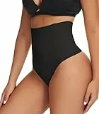 Reamphy Miederslip Damen Bauchweg Unterhose Shapewear Tanga Slip Unterwäsche Bauch Weg Miederhose Hoher Taille String Miederpants Bauchkontrolle Figurformende Shaping Body Shaper