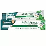 Himalaya Mint Fresh Herbal Toothpaste Gum Expert Range for Healthy, Protected Gums and Fresh Breath, 75 ml