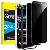 SPARIN Sichtschutz für iPhone 17/17 Pro, mit Montagerahmen, Anti-Spy Sichtschutzfolie, 9H Härte Glas Folie, Kratzfest, 6,3 Zoll, 2 Stück