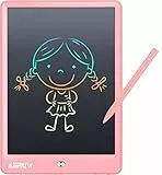 LCD Schreibtafel Spielzeug für Kinder,Bunte Zeichentablett Doodle Board Elektronische Zeichnung Tablet Zeichnung Pads,Geschenke für 3-8 Jährige Mädchen Jungen Zeichentafeln (pink_10zoll)