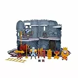 Masters of The Universe Spielset Vintage-Schloss Grayskull mit Spielmatte und Raumfahrerfigur, Burgtor und weiteren Funktionen sowie Zubehörteilen, JKH87