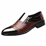 Business Schuhe Herren, Anzugschuhe Herren Lederschuhe Business Oxford Derby Schuhe Hochzeits Klassischer Schnürschuh Männer Anzugschuhe Brogues Hochzeitsschuhe Schnürhalbschuhe
