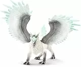 SCHLEICH ELDRADOR Creatures | Eisgreif 70143 | ELDRADOR Monster Spielfigur mit beweglichen Flügeln | Coole Sammelfigur | tolles Geschenk für Mädchen und Jungen | ab 7 Jahren | 22 x 9 x 12 cm
