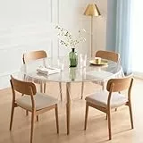 LIHIQIYA Tischdecke Durchsichtig Abwaschbar, Tischfolie Transparent PVC Plastiktischdecke Tischschutz Klarsichtfolie Wasserdicht Glasklar Folie Tischschutzfolie für Hochzeit Party (160CM)