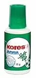 Kores KF69461 Korrekturfluid Aqua - Soft Tip, 25 g, weiß