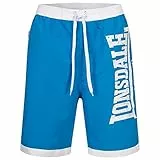 Lonsdale Herren CLENNELL Badehose, Blue/White, XL