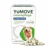 YuMOVE Grünlippmuschel Hund Gelenktabletten - 120 Tabletten - Für ältere Hunde ab 8 Jahren - Beweglichkeit und Gelenkfunktion - Gelenktabletten Hund - Für Hunde mit Omega-3 und Vitamin E